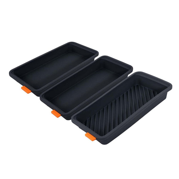 Bakemaster Silicone Divider Trays - Set of 3 Bakemaster