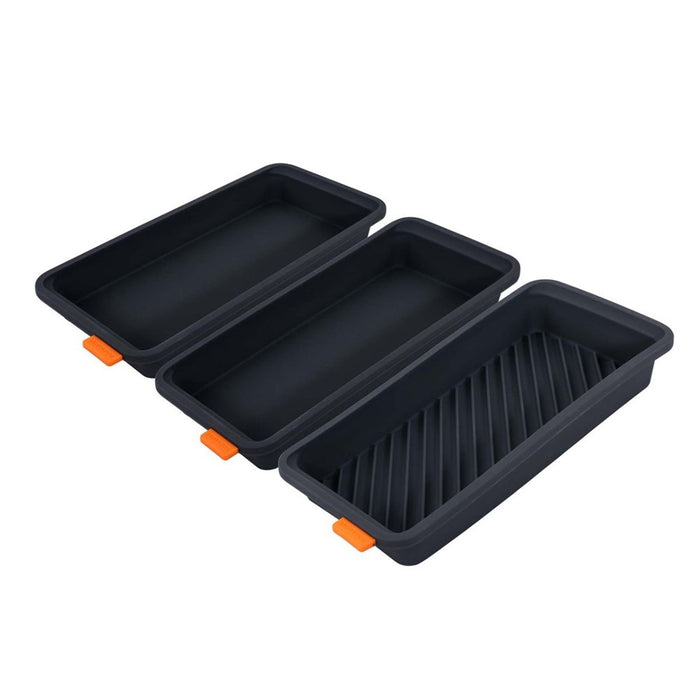 Bakemaster Silicone Divider Trays - Set of 3