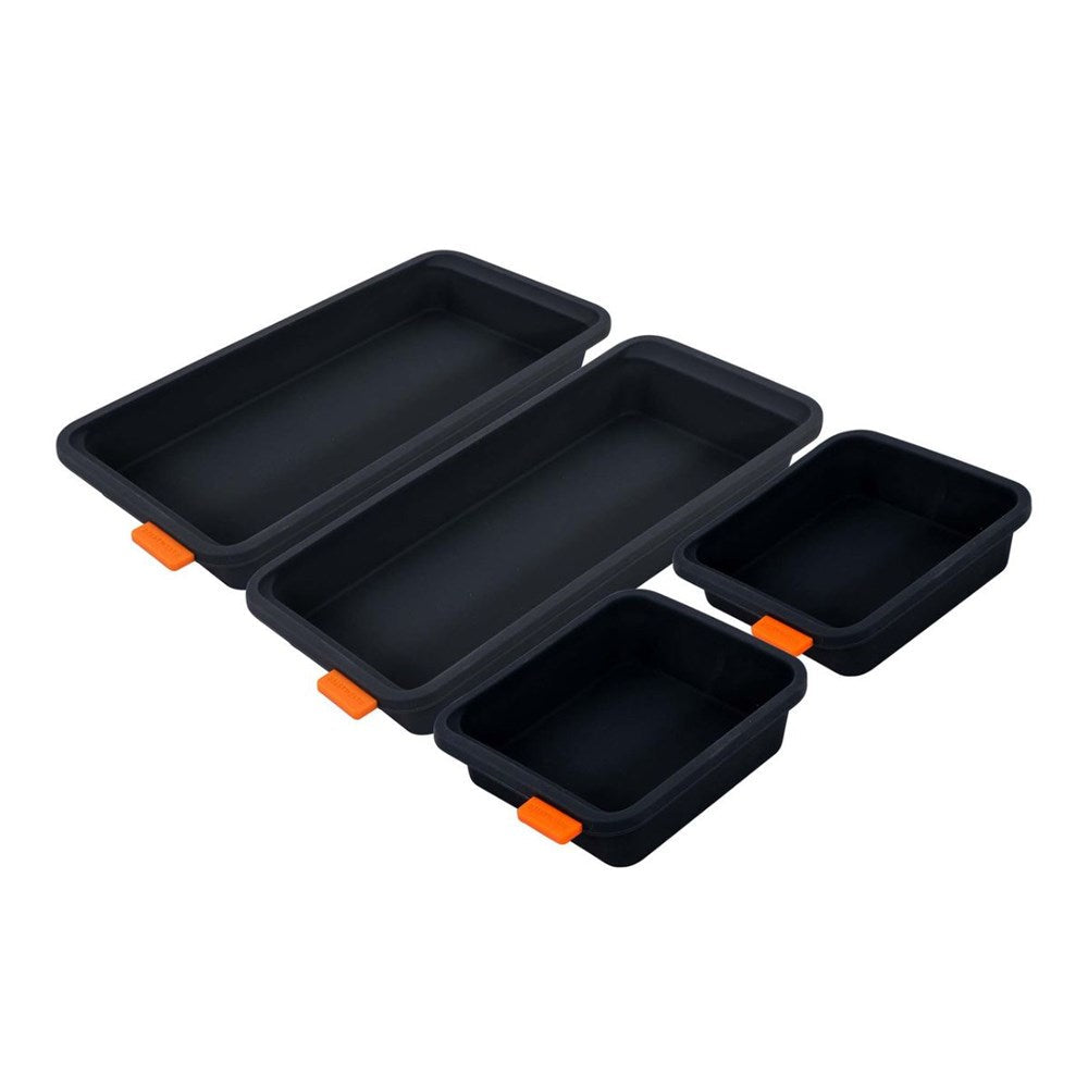 Bakemaster Silicone Divider Trays - Set of 4 Bakemaster