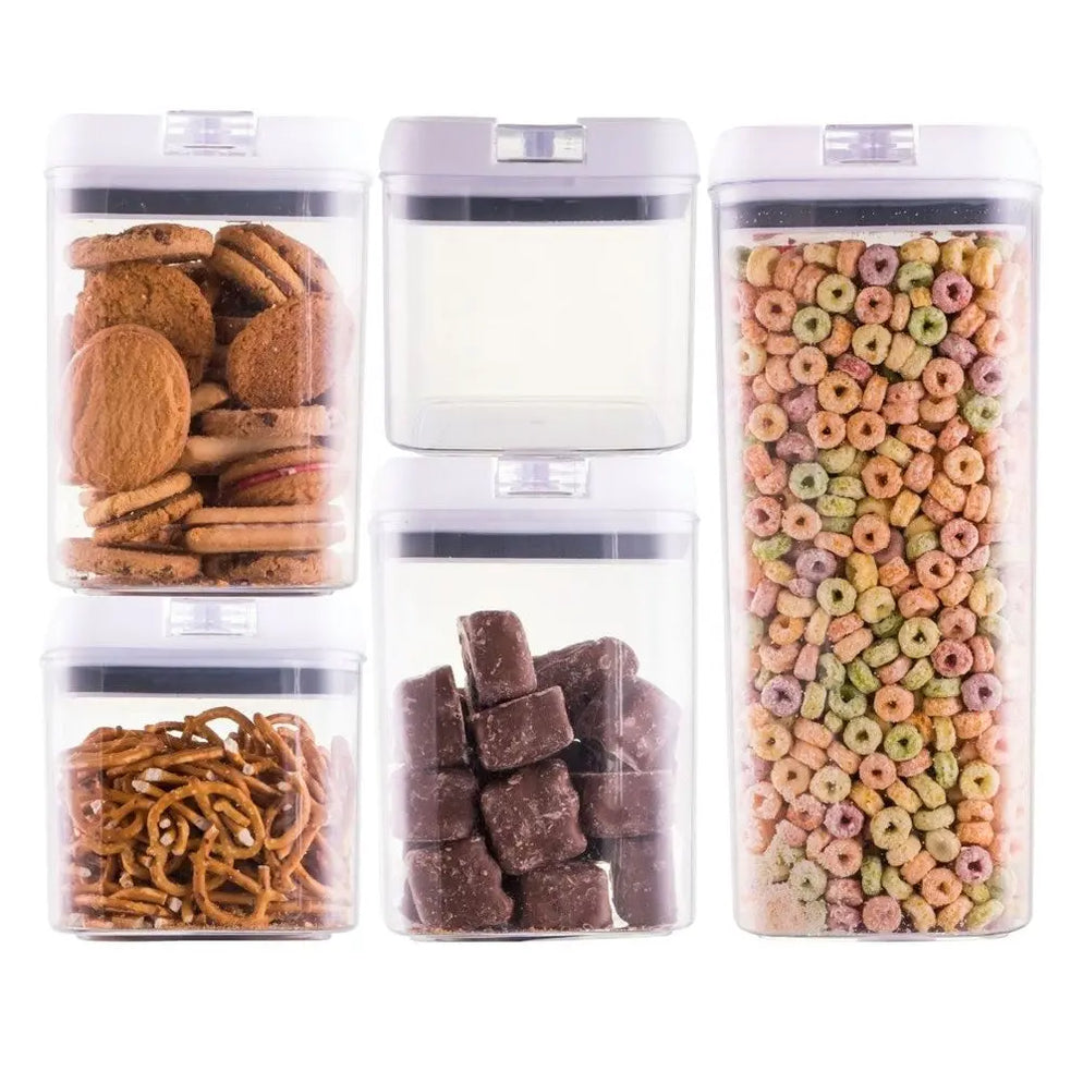 Avanti Flip Top Storage Container Set 5 Piece — Home Essentials