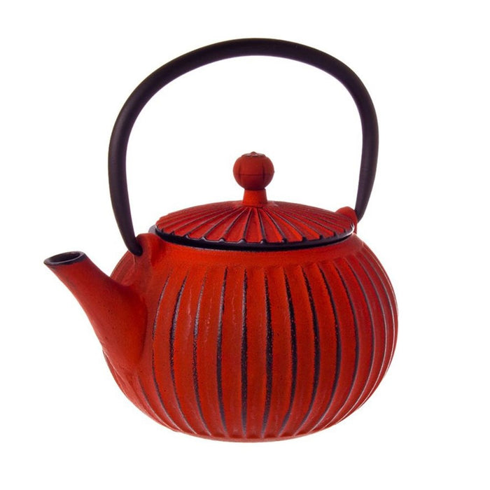Teaology Cast Iron Ribbed Teapot - 500ml