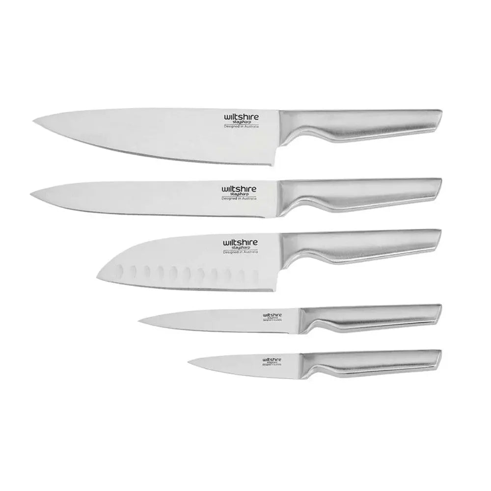 Wiltshire Staysharp Premium Radius Knife Block Set - 6 Piece