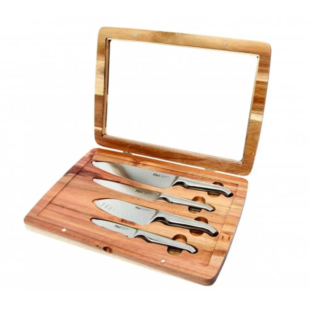 Furi Pro Acacia Knife Piece Set - 4 Piece