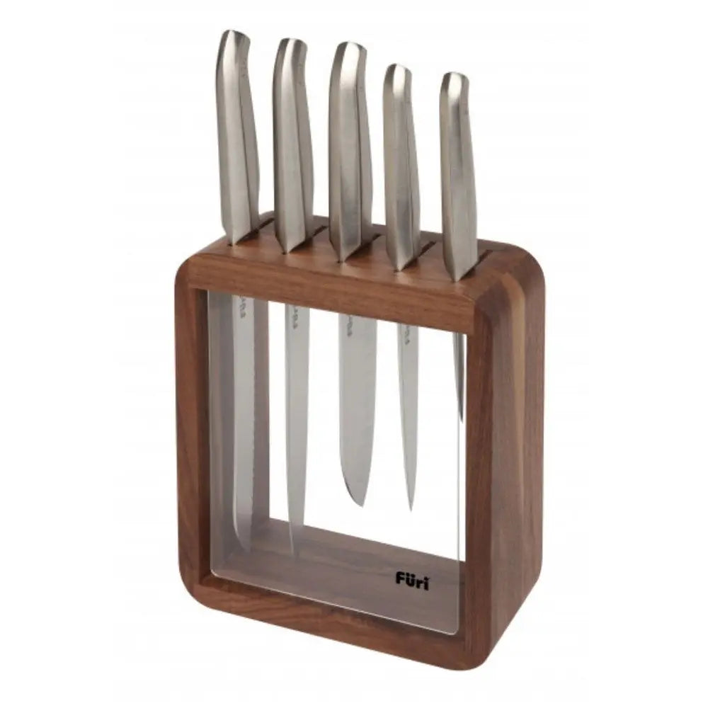 Furi Pro Vault Knife Block Set - 6 Piece Furi