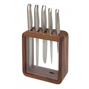 Furi Pro Vault Knife Block Set - 6 Piece Furi