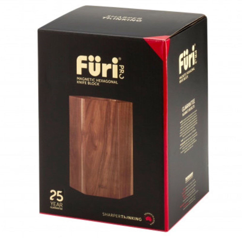 Furi PRO Magnetic Hexagonal Knife Block - Home Essentials