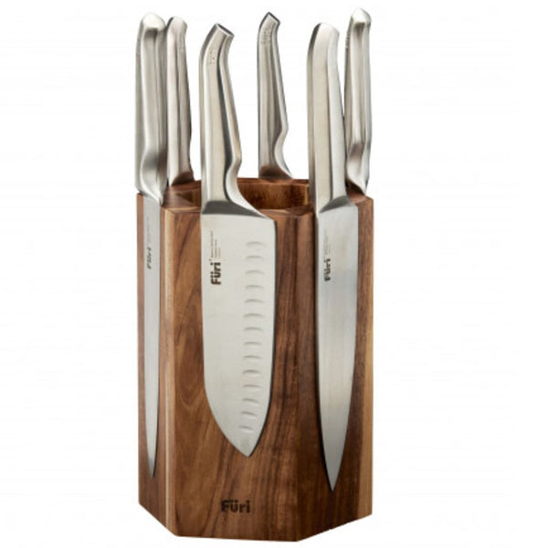 Furi PRO Magnetic Hexagonal Knife Block - Home Essentials