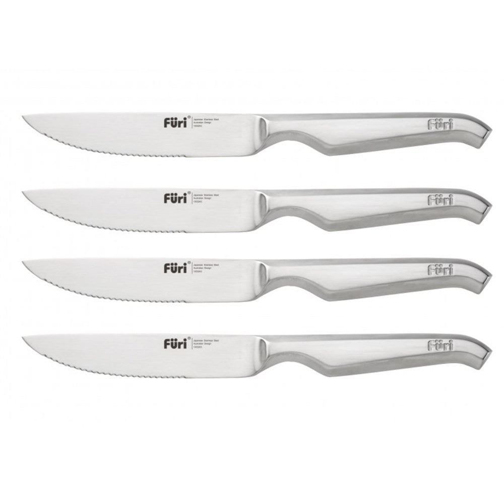 Furi Serrated Steak Knives Set - 4 Piece Furi
