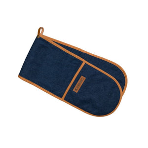 Le Creuset Double Oven Glove Dark Blue Denim Le Creuset
