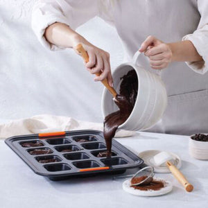 Le Creuset Toughened Non-Stick Brownie Tray - 12 Cup Le Creuset