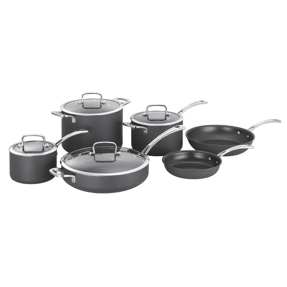 Cuisinart Chefs iA+ Hard Anodised Induction Cookware Set - 6 Piece