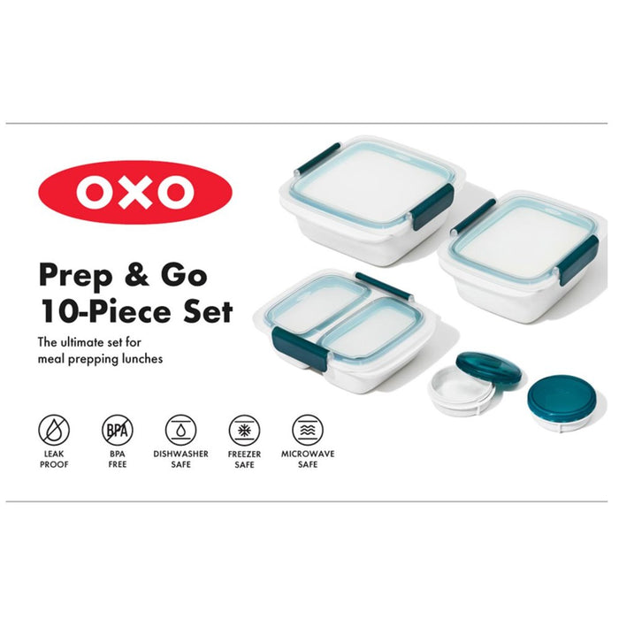 Oxo Prep and Go Container Set - 10 Piece