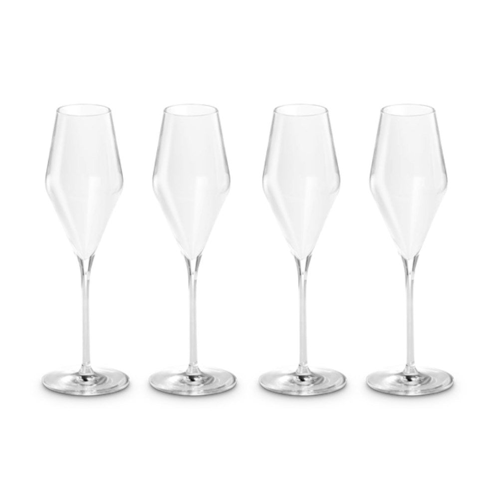 Le Creuset Sparkling Wine / Champagne Glasses - Set of 4 Le Creuset