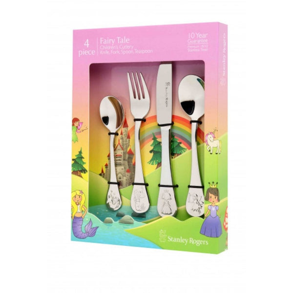 Stanley Rogers Children's Cutlery 4 Piece Set - Fairy Tale