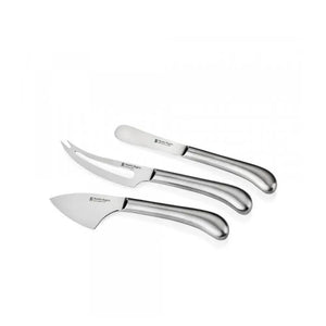 Stanley Rogers Stainless Steel Pistol Grip Cheese Knife Set - 3 Piece