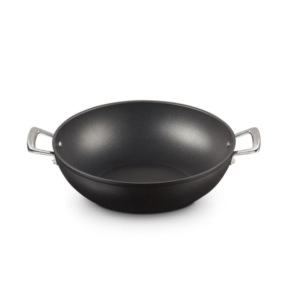 Le Creuset Toughened Non-Stick Wok - 32cm Le Creuset