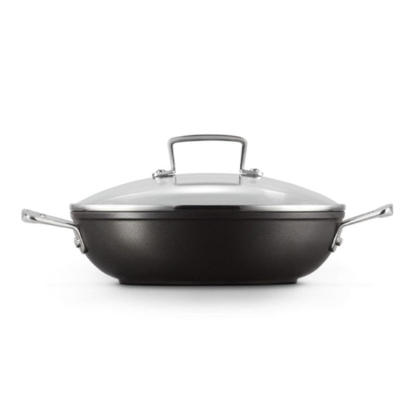 Le Creuset Toughened Non-Stick Shallow Casserole with Lid - 30cm Le Creuset