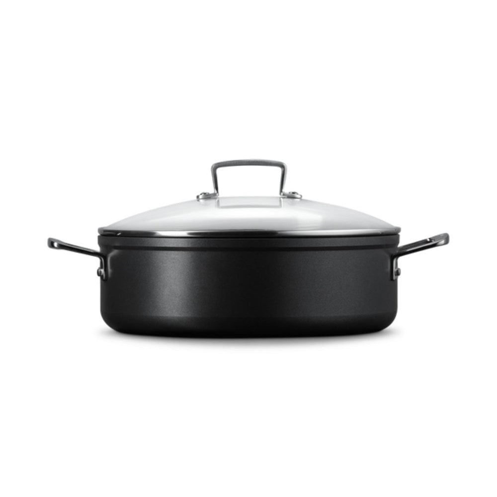 Le Creuset Toughened Non-Stick Sauteuse Pan with Lid - 28cm Le Creuset