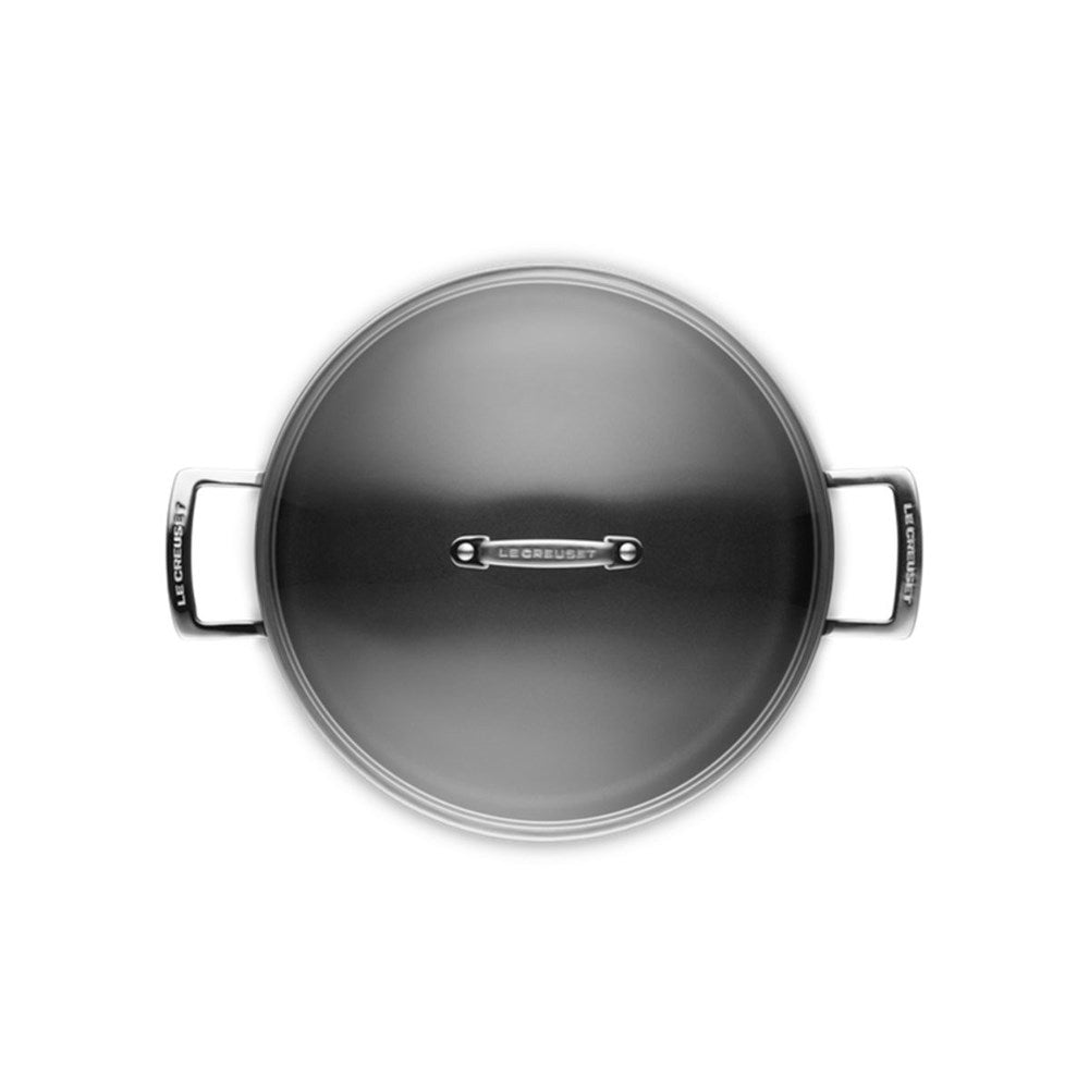 Le Creuset Toughened Non-Stick Sauteuse Pan with Lid - 30cm Le Creuset