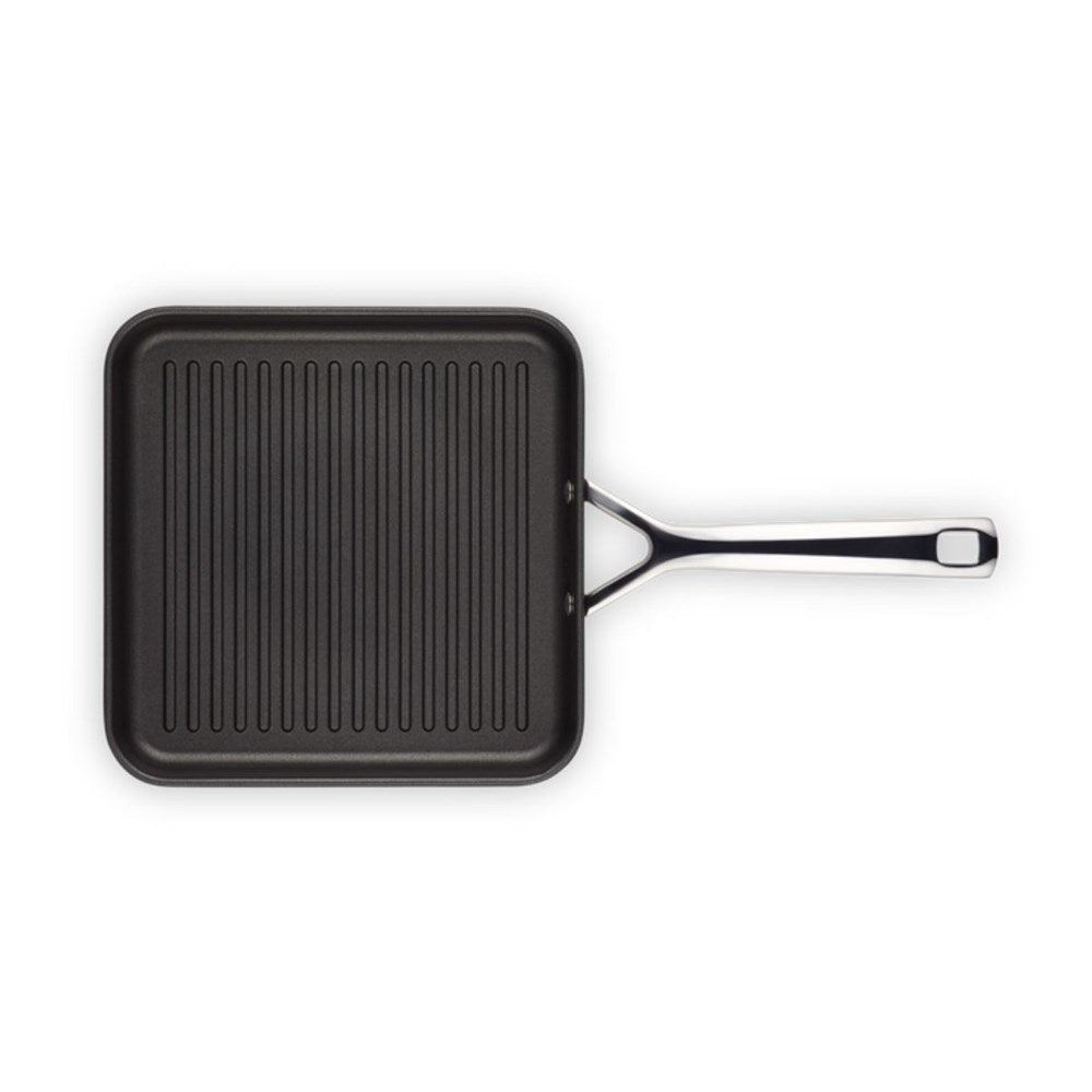 Le Creuset Toughened Non-Stick Square Grill Pan - 28cm Le Creuset