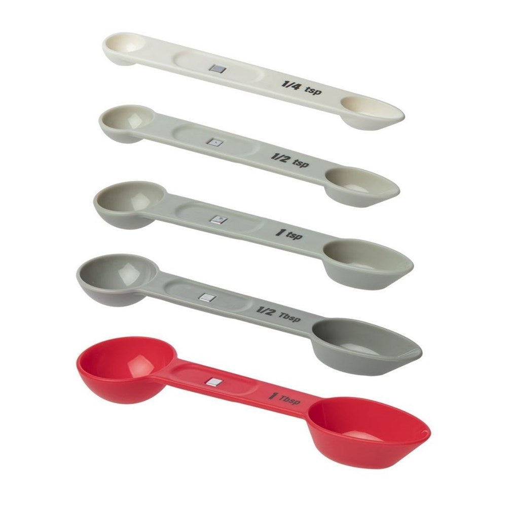 Progressive Magnetic Measuring Spoons - Set of 5 progressive