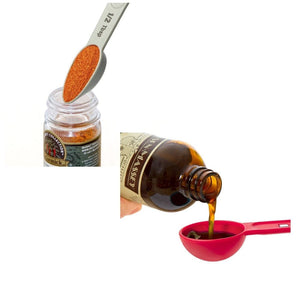 Progressive Magnetic Measuring Spoons - Set of 5 progressive