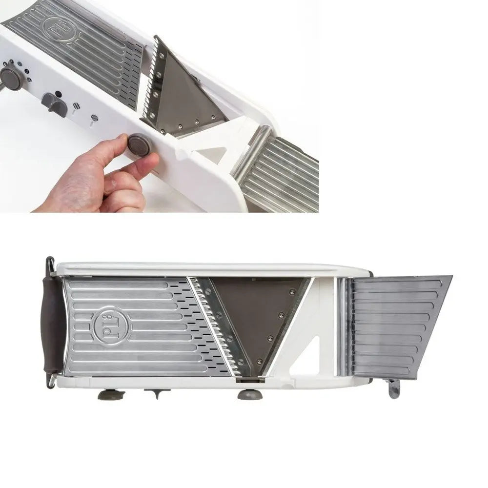 Progressive PL8 Professional Mandoline Slicer - White Progressive