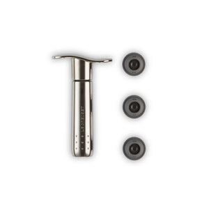 Le Creuset Wine Pump with 3 Stoppers (WA137) Le Creuset