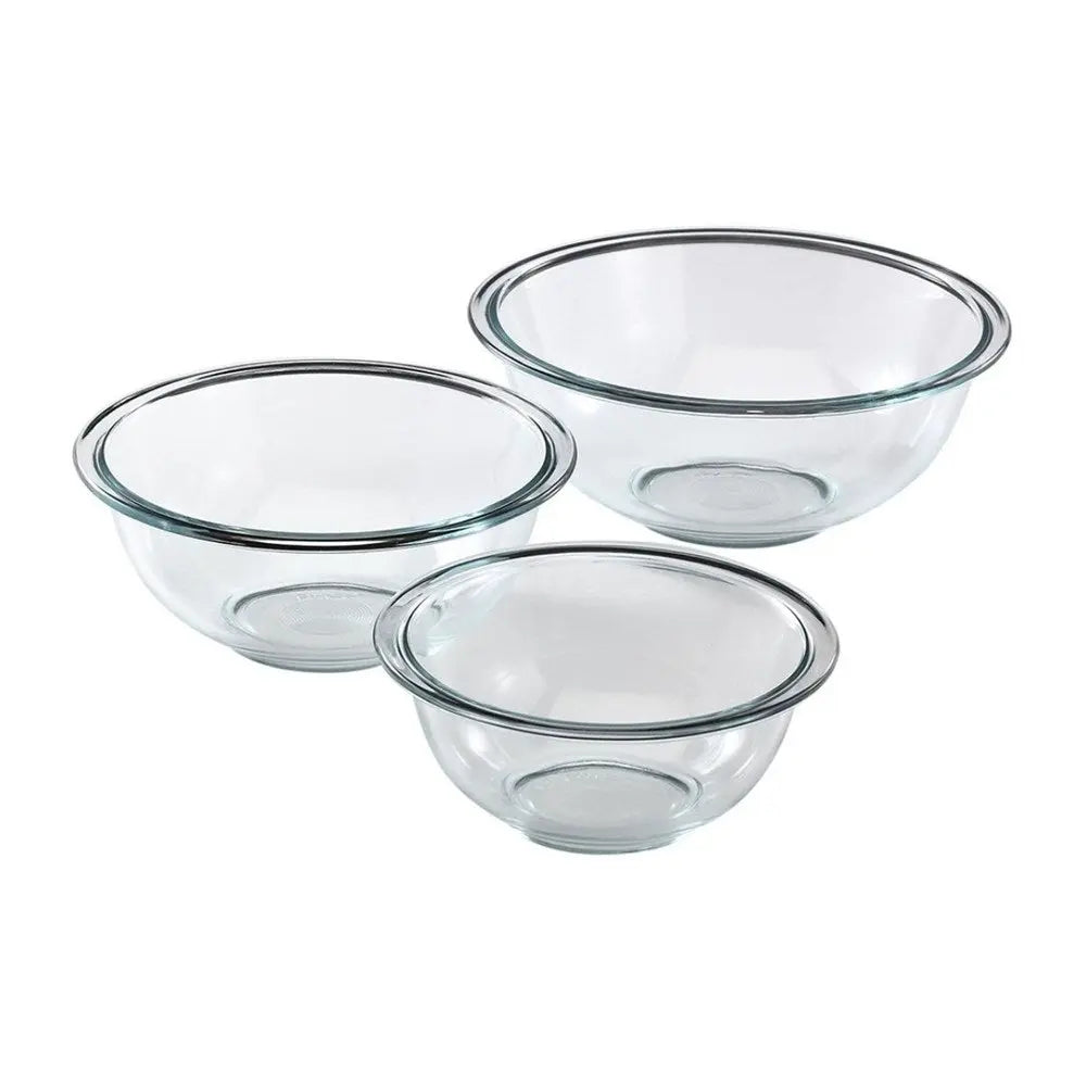 Pyrex Mixing Bowl Set - 3 Piece - Home Essentials