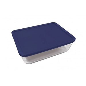 Pyrex Simply Store Rectangle Glass Container with Lid - 11 Cup / 2.6L Pyrex