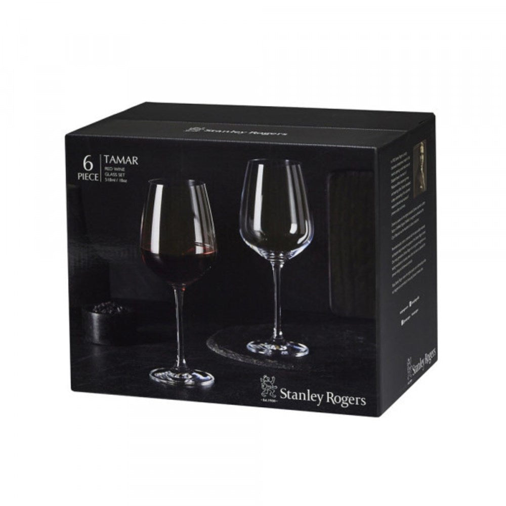 Stanley Rogers Tamar Wine Glasses - 518ml, 6 pack Stanley Rogers