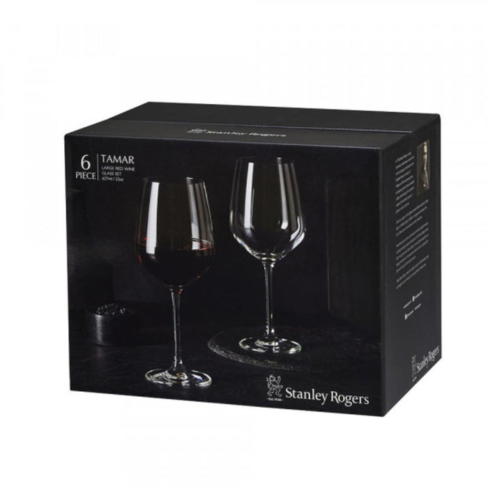 Stanley Rogers Tamar Wine Glasses - 627ml, 6 pack