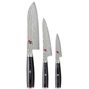 Miyabi 5000FCD Pakka Wood - 3 Piece Knife Set Miyabi