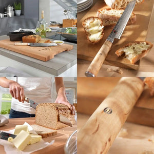Miyabi 5000MCD Birchwood Bread Knife - 23cm Miyabi