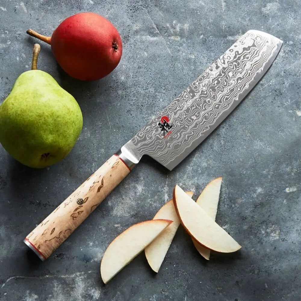 Miyabi 5000MCD Birchwood Nakiri Knife - 17cm Miyabi