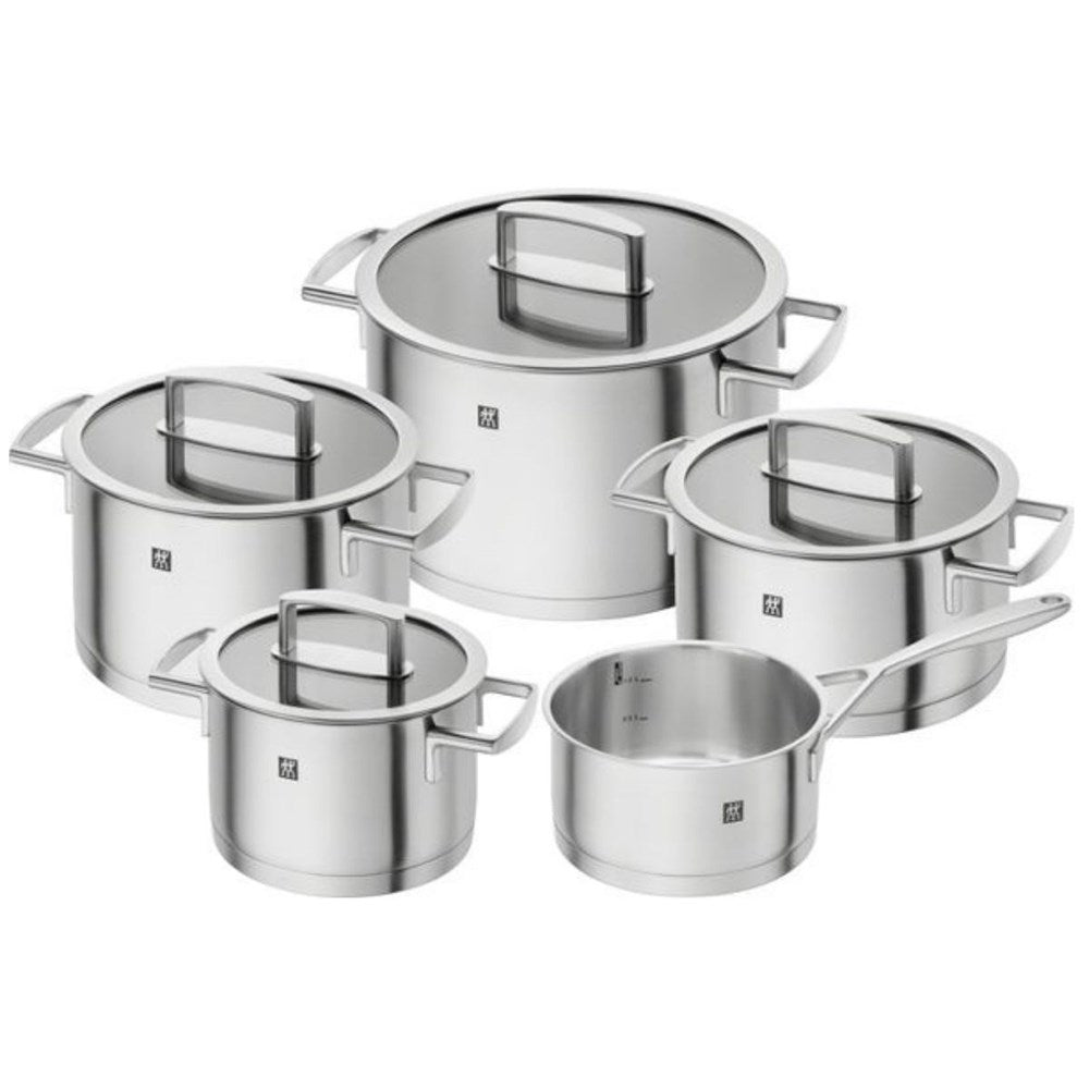Zwilling Vitality Stainless Steel 5 Piece Cookware Set Zwilling J A Henckels