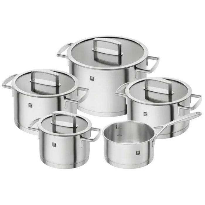 Zwilling Vitality Stainless Steel 5 Piece Cookware Set
