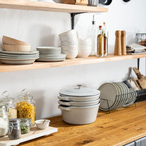 Staub Cast Iron Stackable Cocotte Set - 24cm, 4 piece Staub