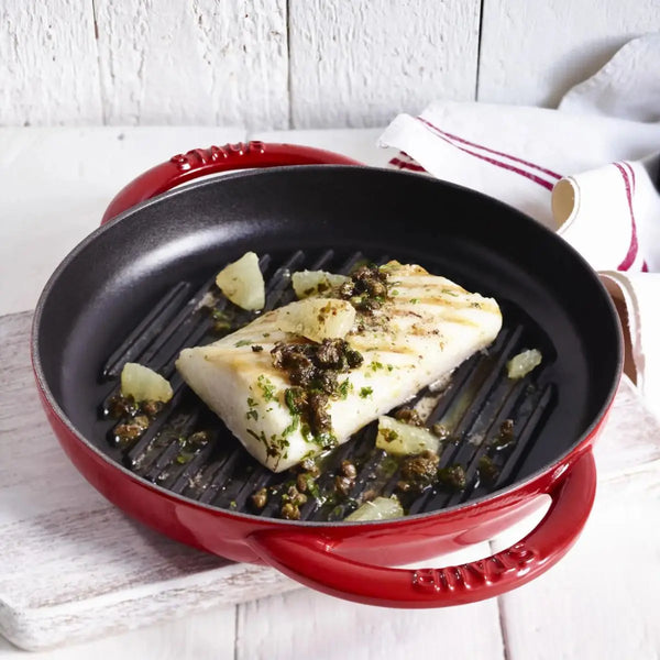 Staub Cast Iron Pure Grill - 26cm Staub