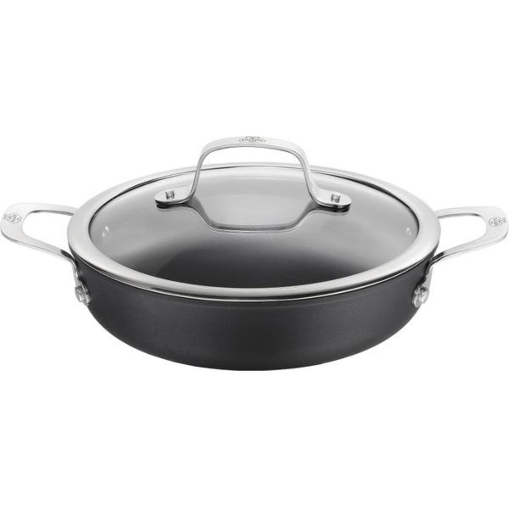Ballarini Alba Saute Pan with 2 Handles and Lid - 24cm Ballarini