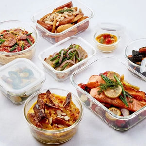 LocknLock Boroseal Heat Resistant Rectangular Glass Container - 630ml LocknLock