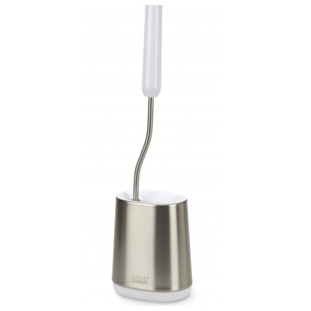 Joseph Joseph Flex Lite Steel Toilet Brush - White