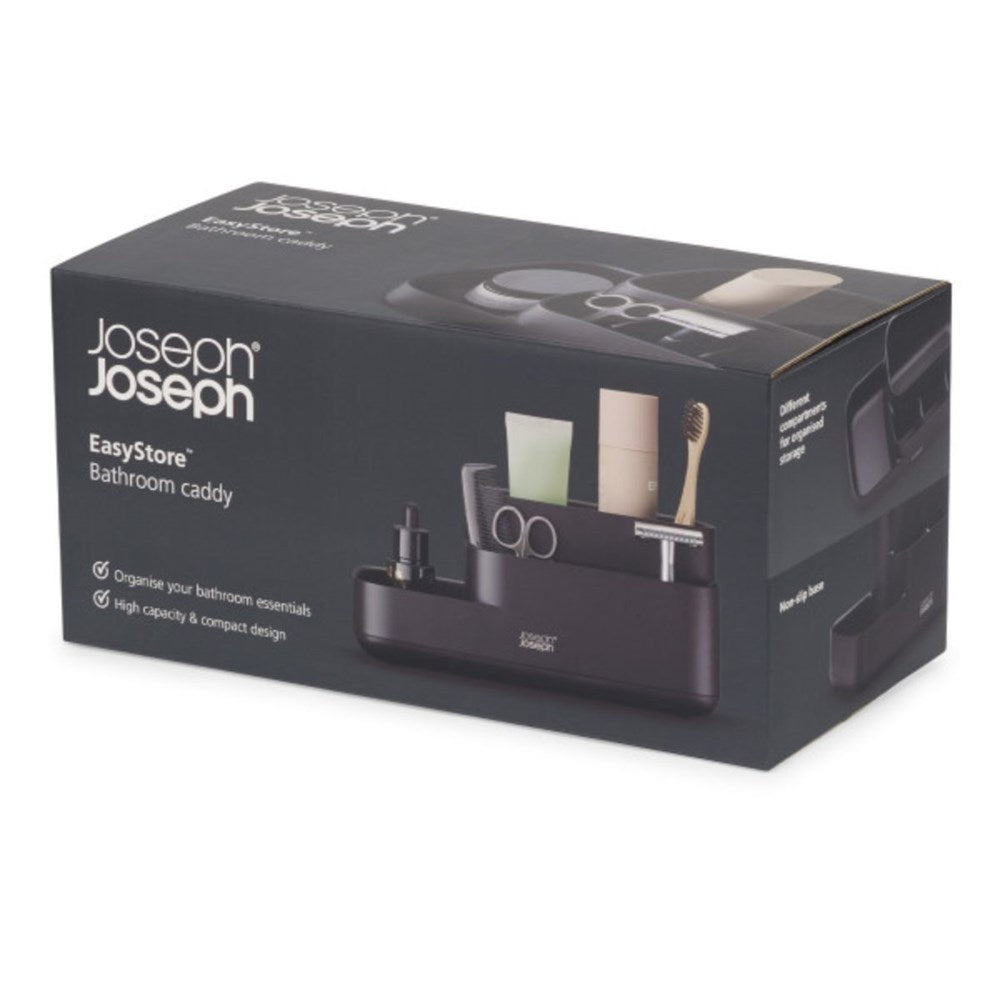 Joseph Joseph Easystore Bathroom Caddy Black