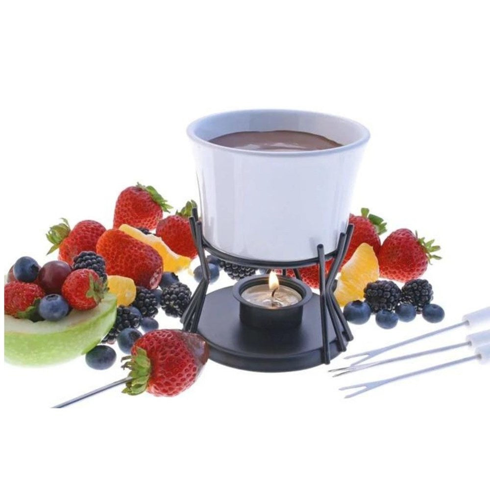 Swissmar Kindle 7 Piece Chocolate Fondue Set Swissmar