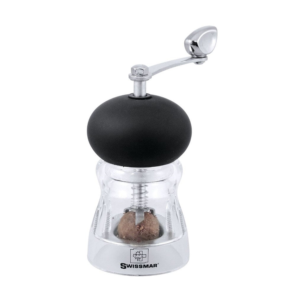 Swissmar Nutmeg Mill - 10cm Black