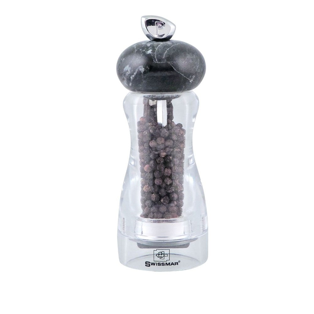 Swissmar Andrea Pepper Grinder with Dark Granite Top - 15cm