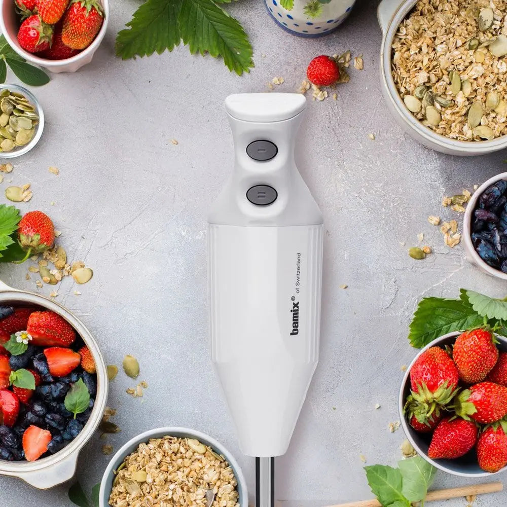 Bamix Deluxe Immersion Blender 180W - White Bamix