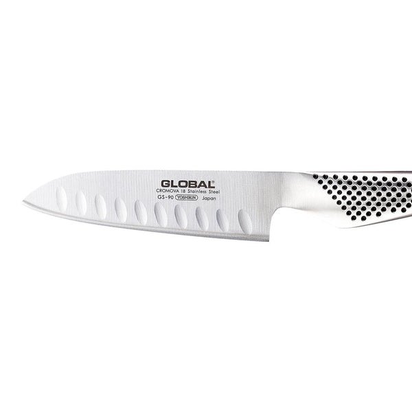 Global Classic Fluted Santoku Knife - 13cm (GS90) Global
