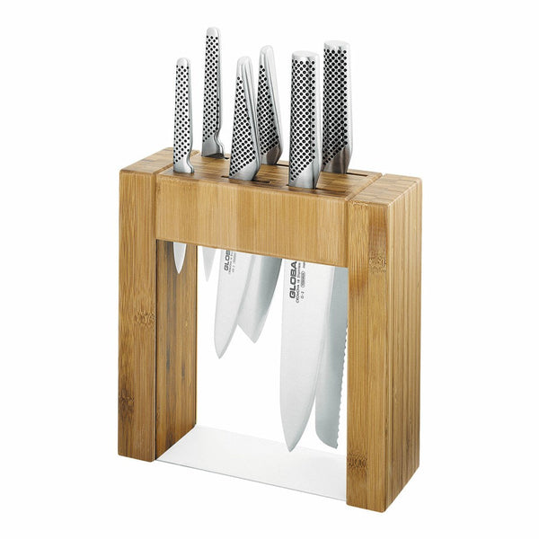Global Ikasu Knife Block Set - 7 Piece Global