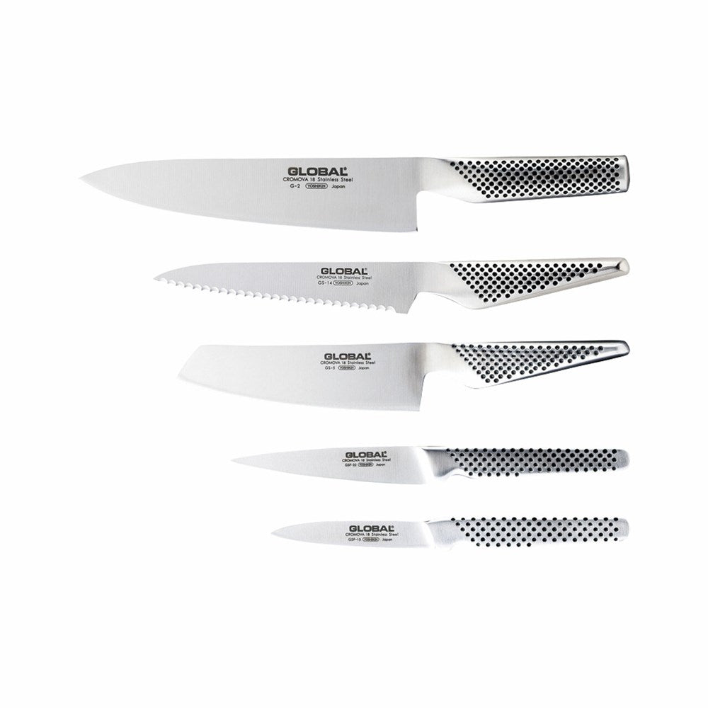 Global Katana Knife Block Set - 6 Piece Global